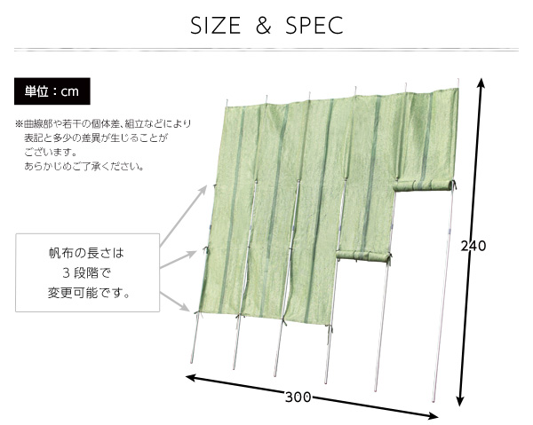 サイズ＆スペック