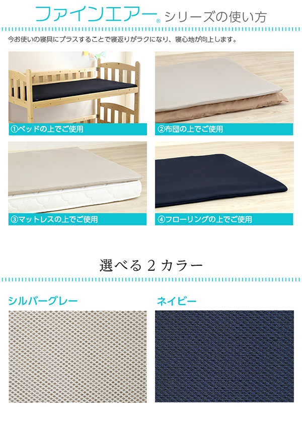 ファインエアーシリーズの使い方